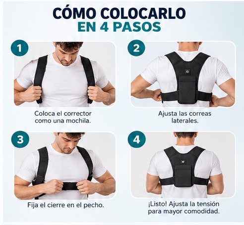 Corrector Ortopedico de Postura | PharmaNova™️