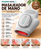 Masajeador de manos inteligente alivio de la artritis y el túnel carpiano