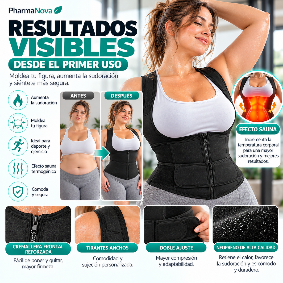 Faja Body con cremallera