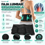 Faja Lumbar Ergonómica Reforzada